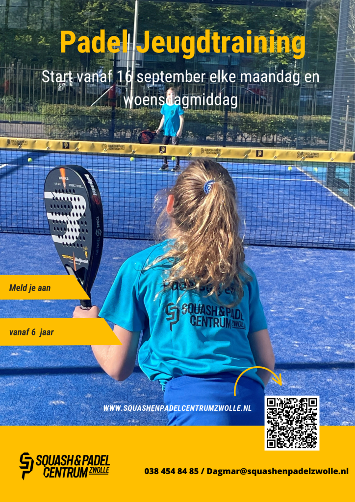 Padel Jeugdtrainingen poster (3)