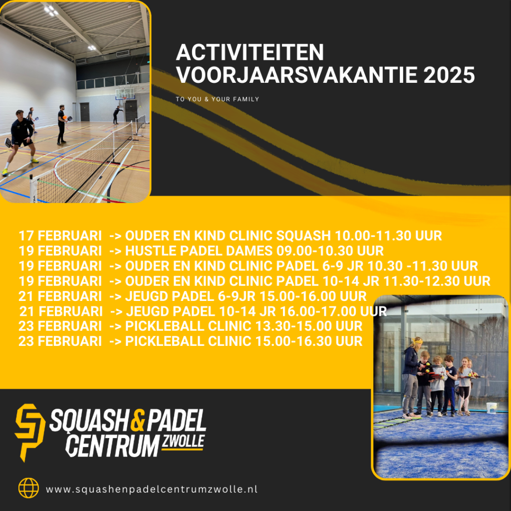 Activiteiten voorjaarsvakantie 2025